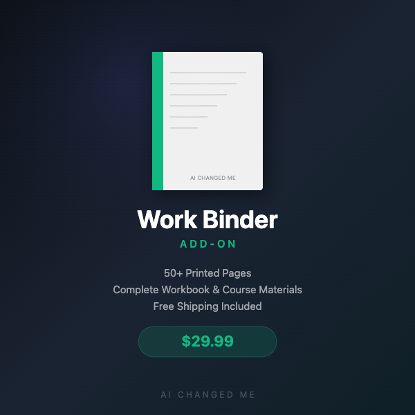 Work Binder Add-On